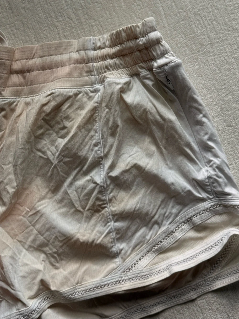 lululemon athletica White Women’s Lightweight Athletic Shorts